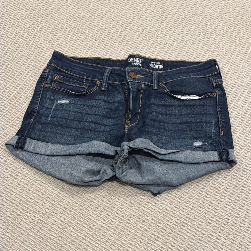 Denizen from Levi's Women's Deep Indigo Jean Shorts